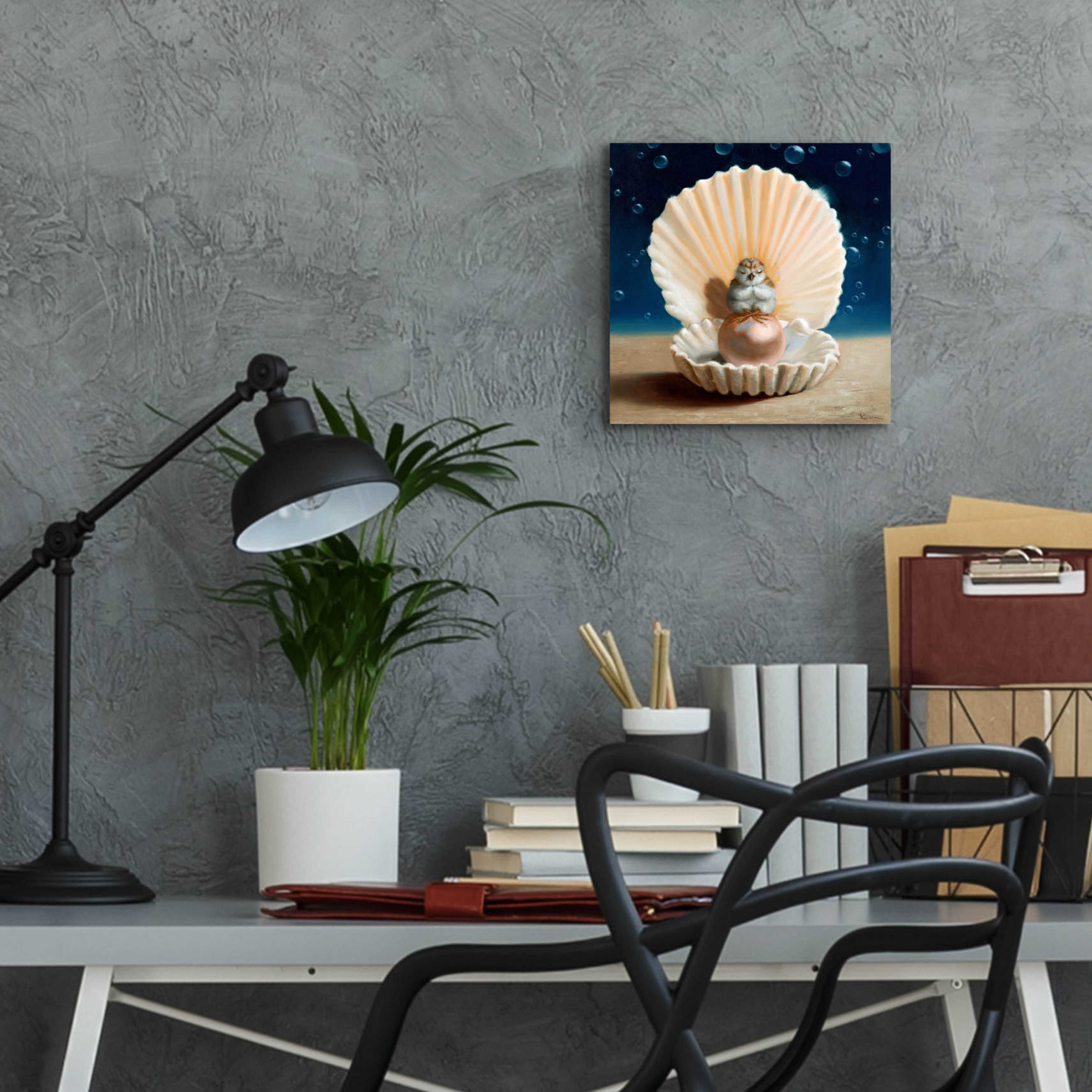 Highland Dunes 'The World Is Your Oyster' by Lucia Heffernan, 24"x24